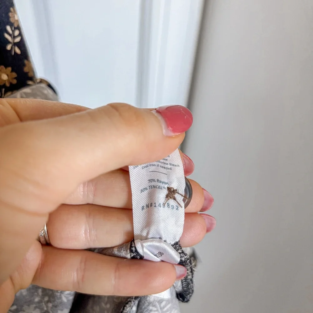 Marine Layer Annika Floral Midi Dress - Picture 7 of 9